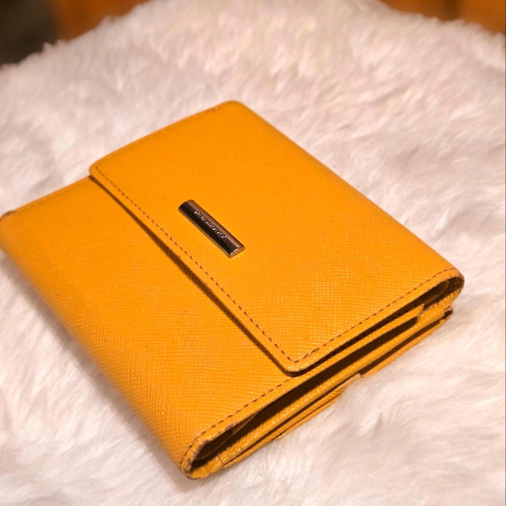 Burberry Yellow Wallet